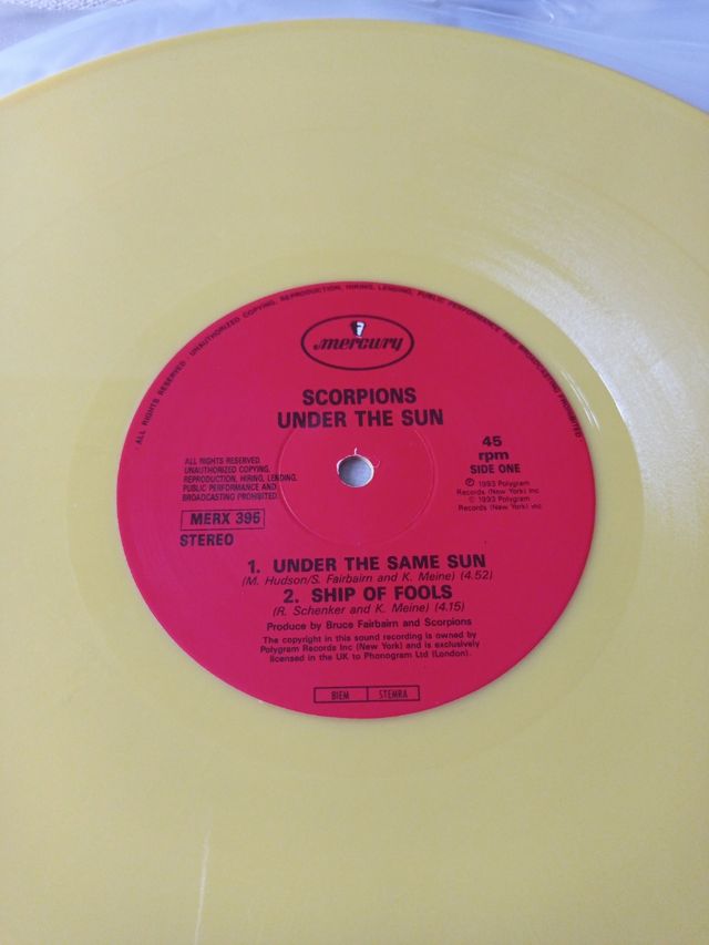 Scorpions,Under the same sun