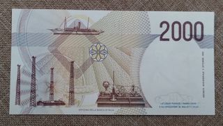 Banconota 2000 Lire G. Marconi 1992