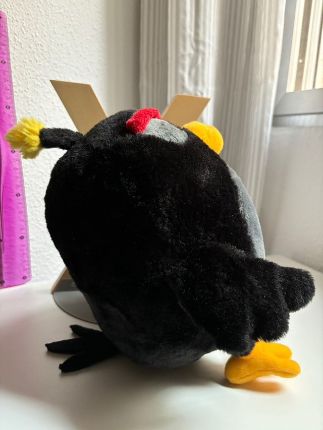 Peluche Angry Birds Preto