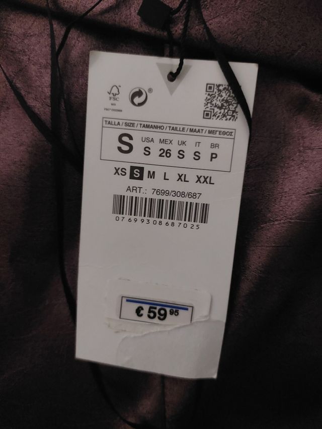 Abito vestito NUOVO da cerimonia elegante ZARA