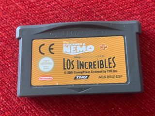 JUEGO GAME BOY ADVANCE NEMO & LOS INCREIBLES 