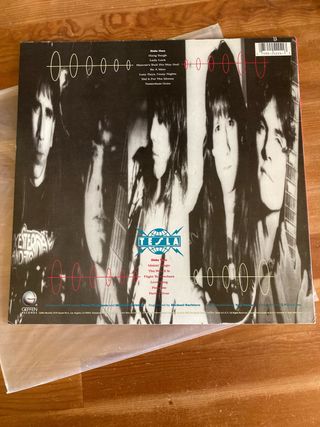 Tesla The Great Radio Controversy LP