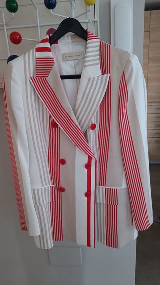 Chaqueta verano rayas 