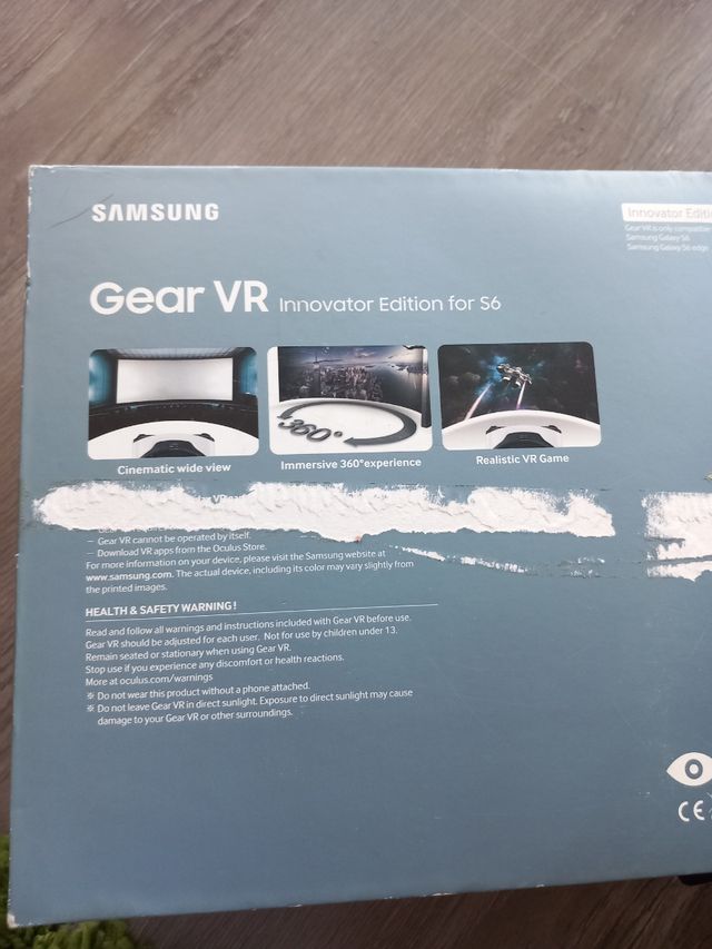 Gafas de realidad virtual Samsung Gear VR