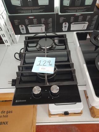 Encimera a gas de 2 fuegos en oferta