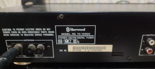 Sintonizador radio Sherwood TX 1030C