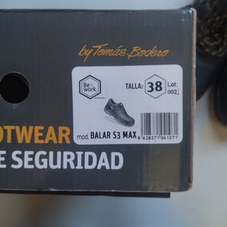 Zapatos de seguridad T. 38