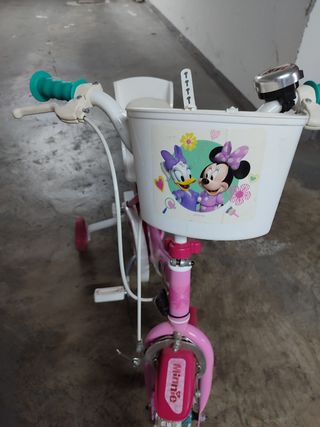 Bicicleta para niños de Minnie