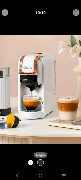 Cafetera pro nespresso, dolce gusto y pod. NUEVA