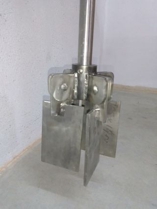 Agitador inox GRG para 1000 litros sin motor reduc