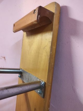 BANCO DE MADERA DE GIMNASIA