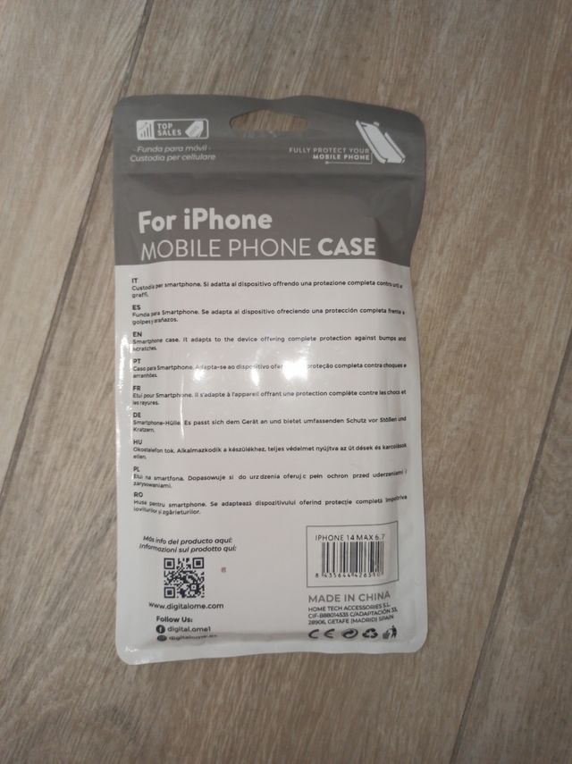 Funda iPhone 14 Max suave