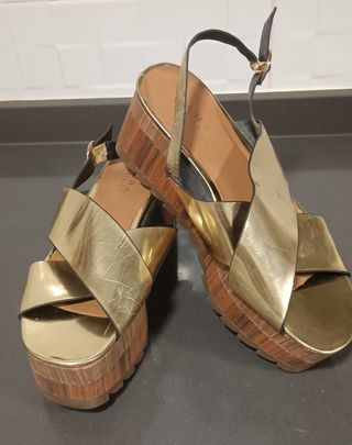 Sandalias Zara Trafaluc T.39