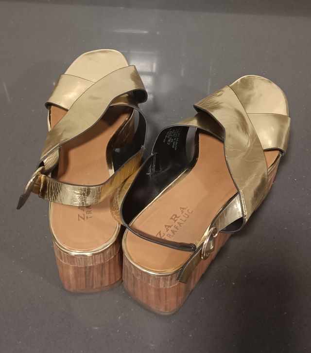 Sandalias Zara Trafaluc T.39