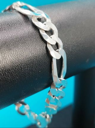 PULSERA DE PLATA DE LEY UNISEX
