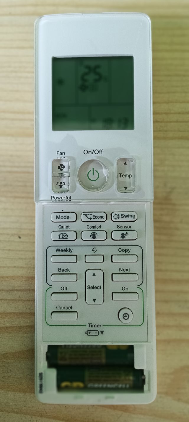 Mando control remoto DAIKIN