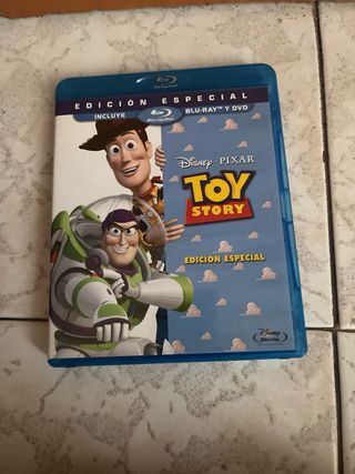 Toy story (blue-ray y DVD)