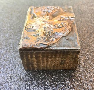 Sello imprenta Dios Baco