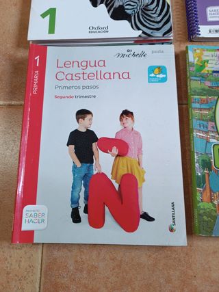 Libros de texto 1 de primaria