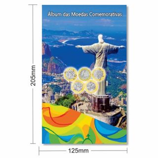 BRASIL album para monedas Olimpiadas Rio2016