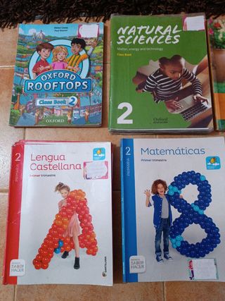 Libros de texto 2° de primaria