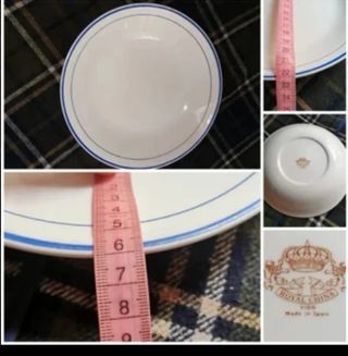 5€ cada uno. Royal China Vigo fuente y plato