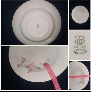 5€ cada uno. Royal China Vigo fuente y plato