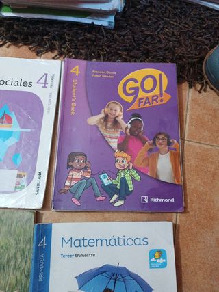 Libros de texto 4° de primaria