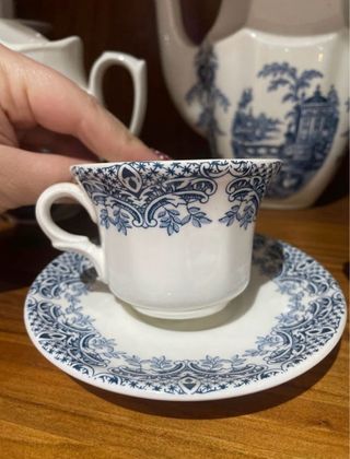 Juego de café o té de La Cartuja de Sevilla