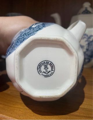 Juego de café o té de La Cartuja de Sevilla