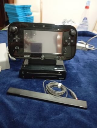 Nintendo WiiU consola en su caja 4 juegos + mando