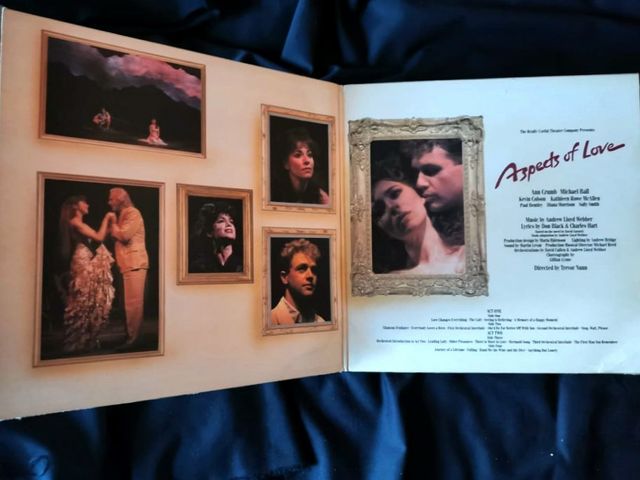 LP duplo de Andrew Lloyd Webber – Aspects Of Love