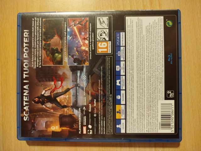 Avengers per PS4
