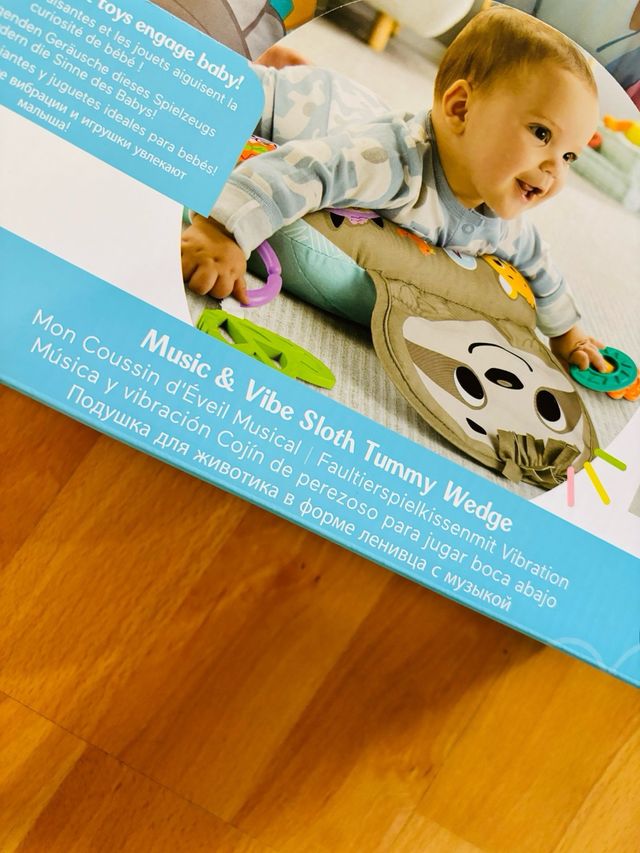 Cojín musical bebé
