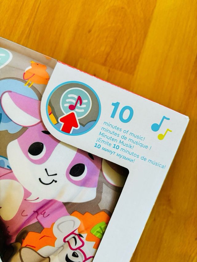 Cojín musical bebé