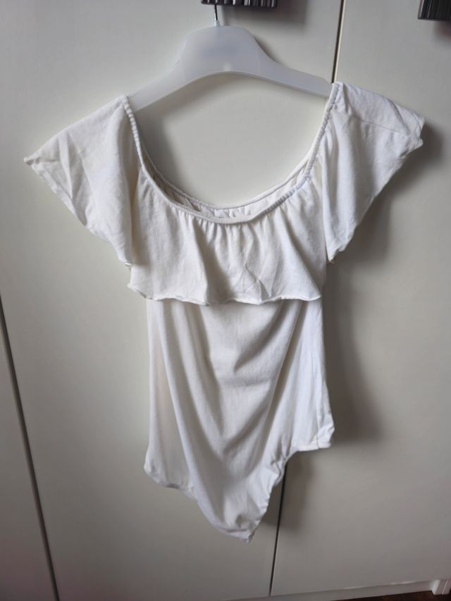 Body blanco de Bershka