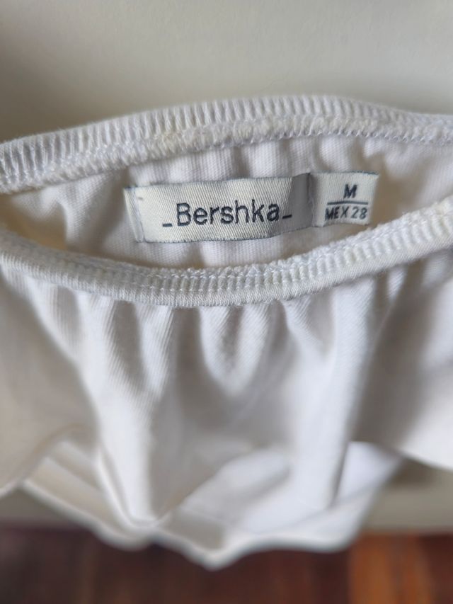 Body blanco de Bershka