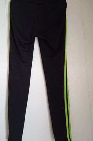 leggins nero con fascia fluo tagliaS/M