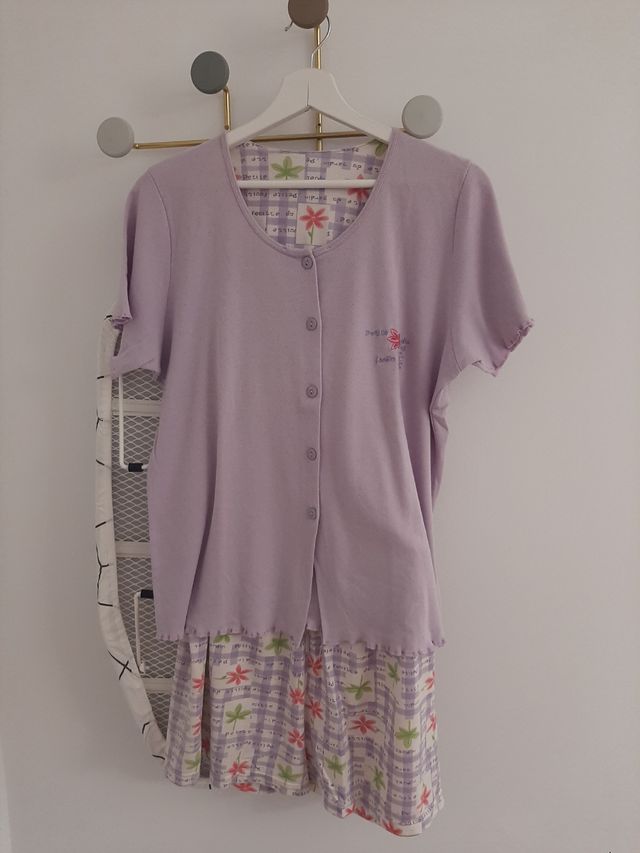 Pijama mujer lila