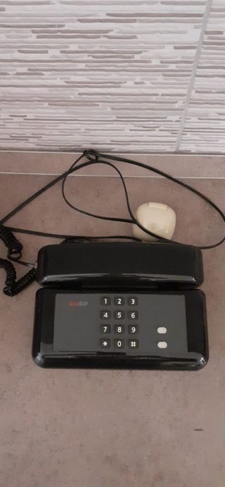 Telefono fisso Sirio nero