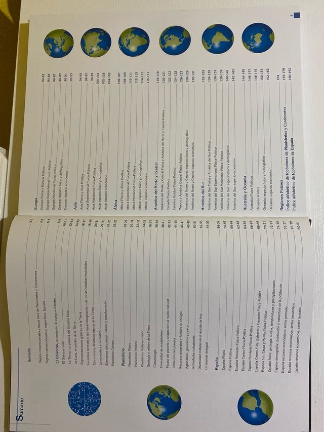 Atlas geografico de España y del mundo