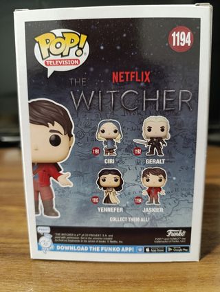 Funko pop Jaskier de the witcher