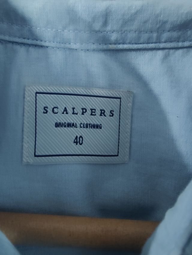 Camisa hombre Scalpers original (M) sin estrenar