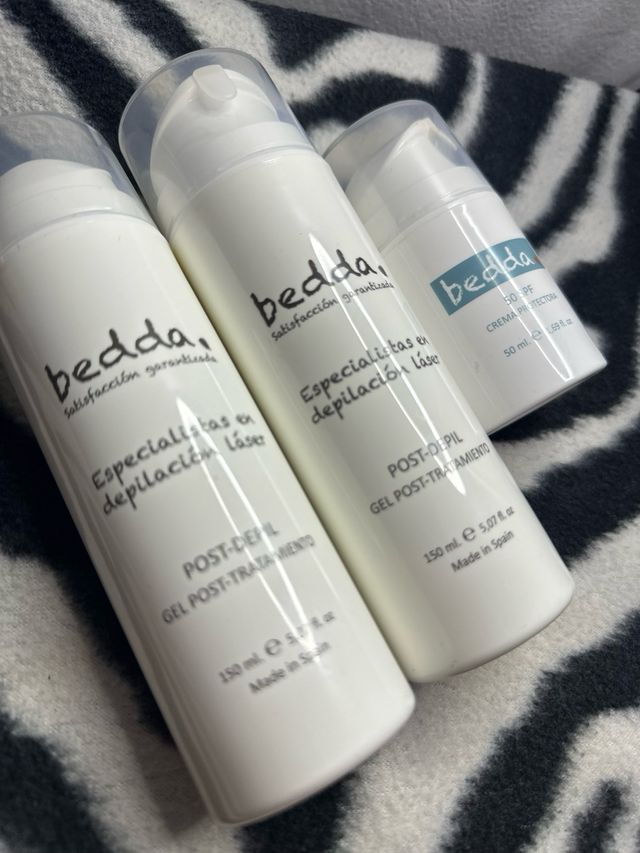 Lote productos post depil x3 suavidad y cuidado