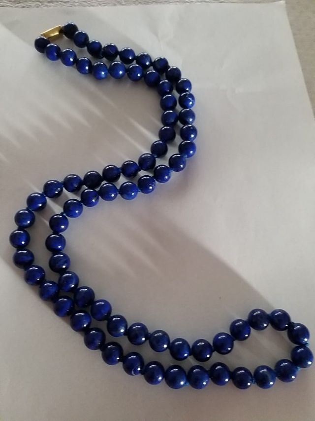 Collana lapislazzuli e oro 