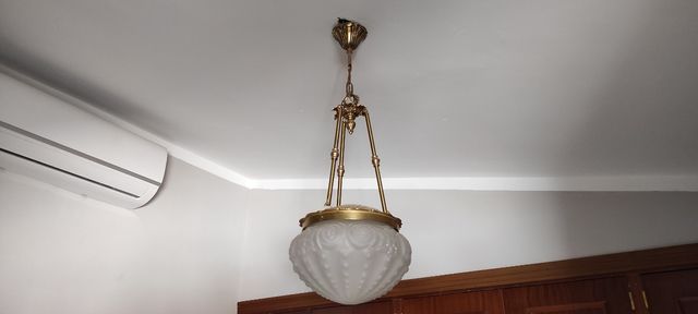 Lampara de dormitorio vintage