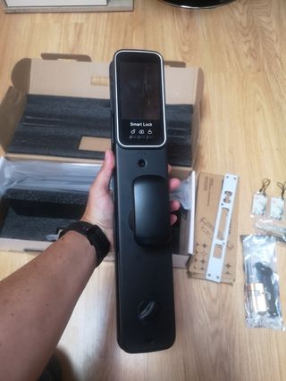 Cerradura inteligente biometrica huella dactilar