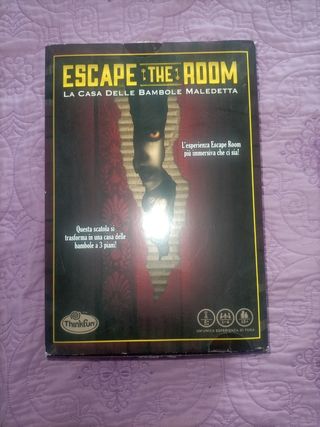 Gioco da tavolo escape room 