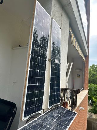 Pack solar 4 paneles inversor mppt