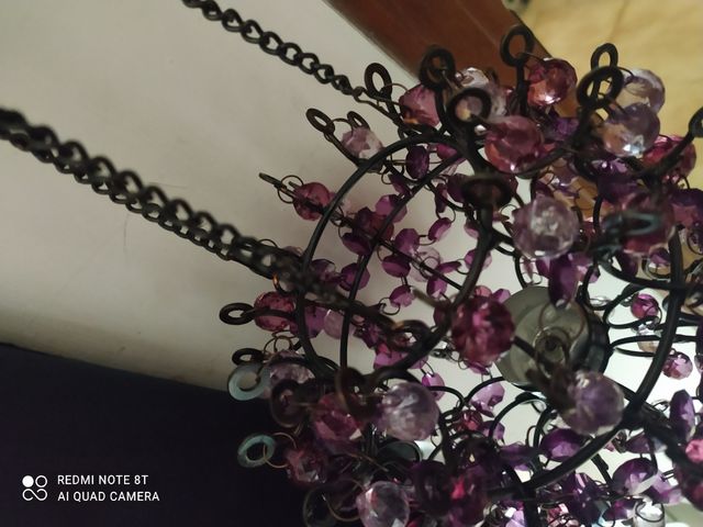 Porta candela da appendere